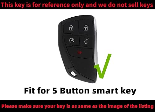 Miniatura 3 de Funda para llavero REPROTECTING TPU Compatible con Chevy Chevrolet Corvette Suburban Tahoe Equinox Traverse GMC Acadia Yukon Buick Envision (5