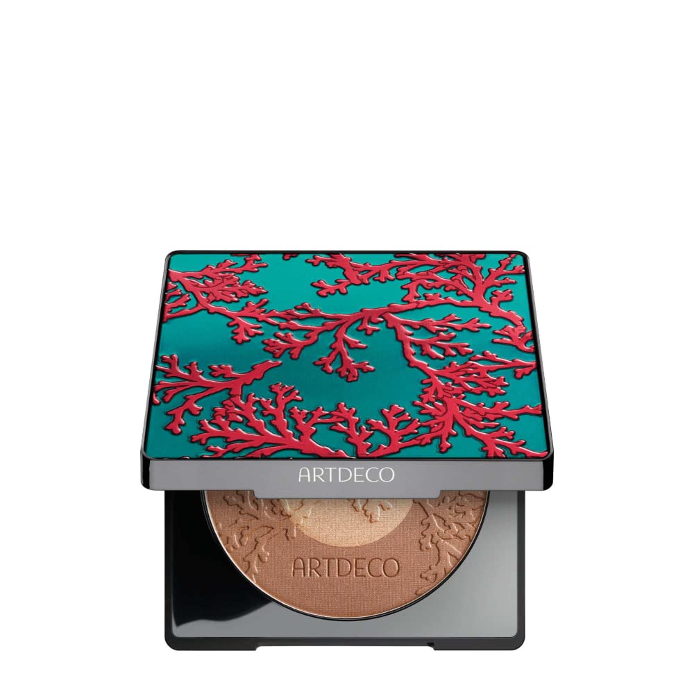 ARTDECO Set di polvere bronzing – con pennello per blusher – Duo perfetto per una carnagione naturale – 1 set