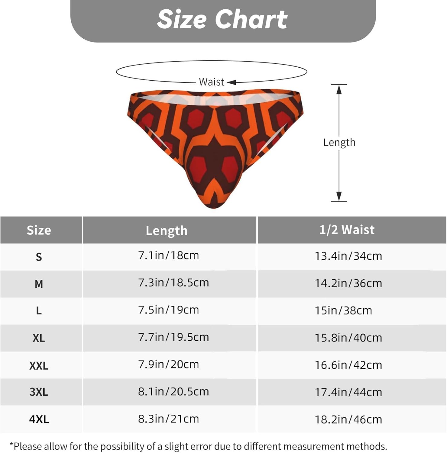 Shining Overlook Print Briefs For Men Low Rise Mens Underwear With Pouch Cozy Stretch Mens Bikini Briefs S To 4xl