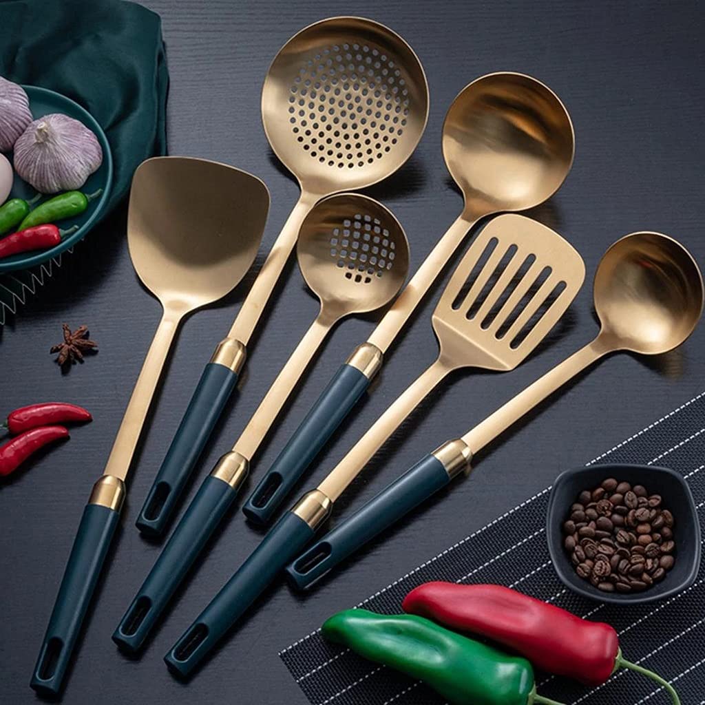 MYUYEE Portable Stainless Steel/Ladle/Soup Spoon/Spatula/Non-Stick Kitchen Cooking Tool Cookware Utensilios De Cocina