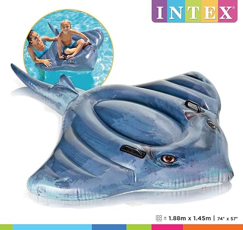 Miniatura 4 de Intex Stingray - Flotador inflable para piscina y playa, juguete -57550NP