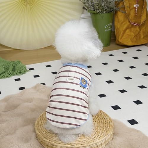 ペットの犬服 ベストパジャマカップジャージ タンクトップがかわいい 春夏の服装 変装