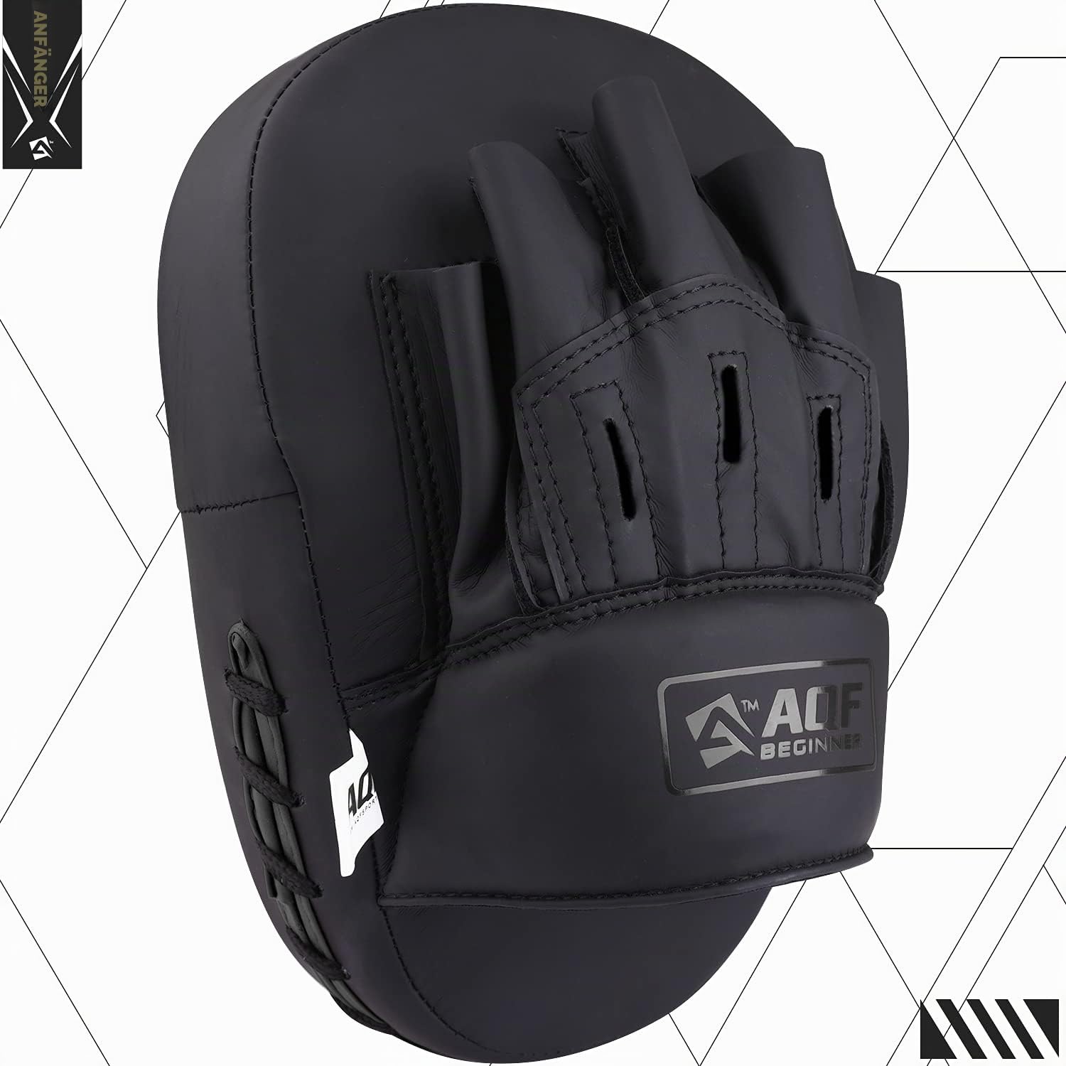 AQF Pratzen Boxen, Handpratzen, Muay Thai Rex Leder Gebogene Pratzen Kickboxen, Boxing Pads, Focus Boxhandschuhe Für Kampfsport, MMA, Karate & Kickboxing Boxpads