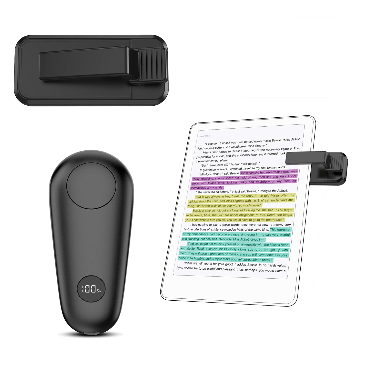 Kindle Page Turner RF Remote Page Turner For Kindle & Tablets - Hands ...