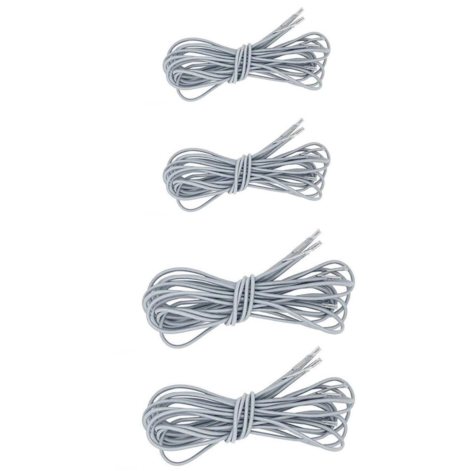 Malsyee - Cavo di ricambio per sedia a gravità zero universale con corde elastiche di ricambio per sedie a sdraio, sedie da giardino, sdraio all'aperto, sedia anti gravità, sedie elastiche