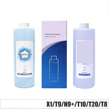 Compatible For ECOVACS,Compatible For DEEBOT,T30 Pro Omni/T30S COMBO/T30S/X2 COMBO/X1 TURBO/X2/T20 /T10 OMNI Parts Floor Cleaning Solutions 1L(OR 1PCS)