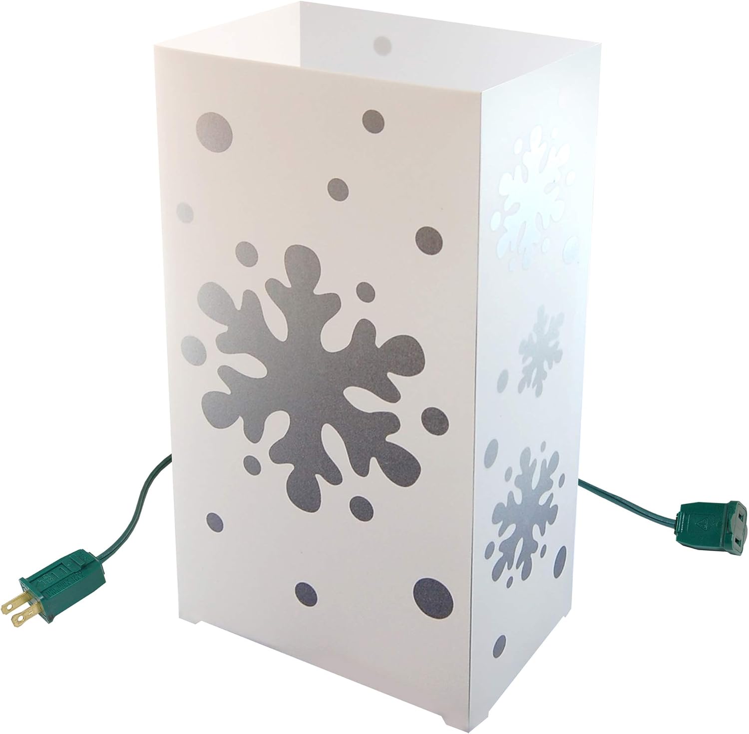 LumaBase Electric LED Luminaria Kit, Tan - Set of 6