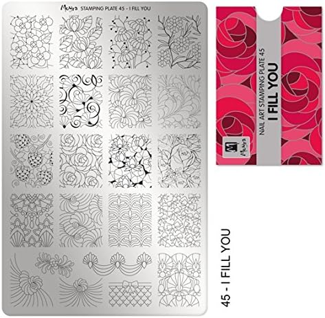 #45 "I FILL YOU STAMPING PLATE