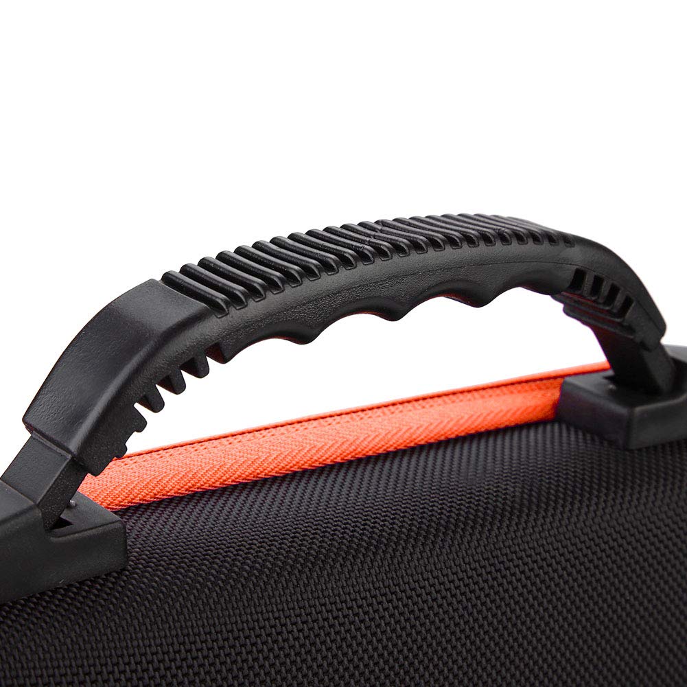 60 Compartiments Boîte Huile Essentielle, Sac de Rangement d'Huile Essentielle en EVA Imperméable Portable Étui de Transport d'Huile Essentielle pour 5ml 10ml 15ml 31x22,5x7,7cm (Orange)