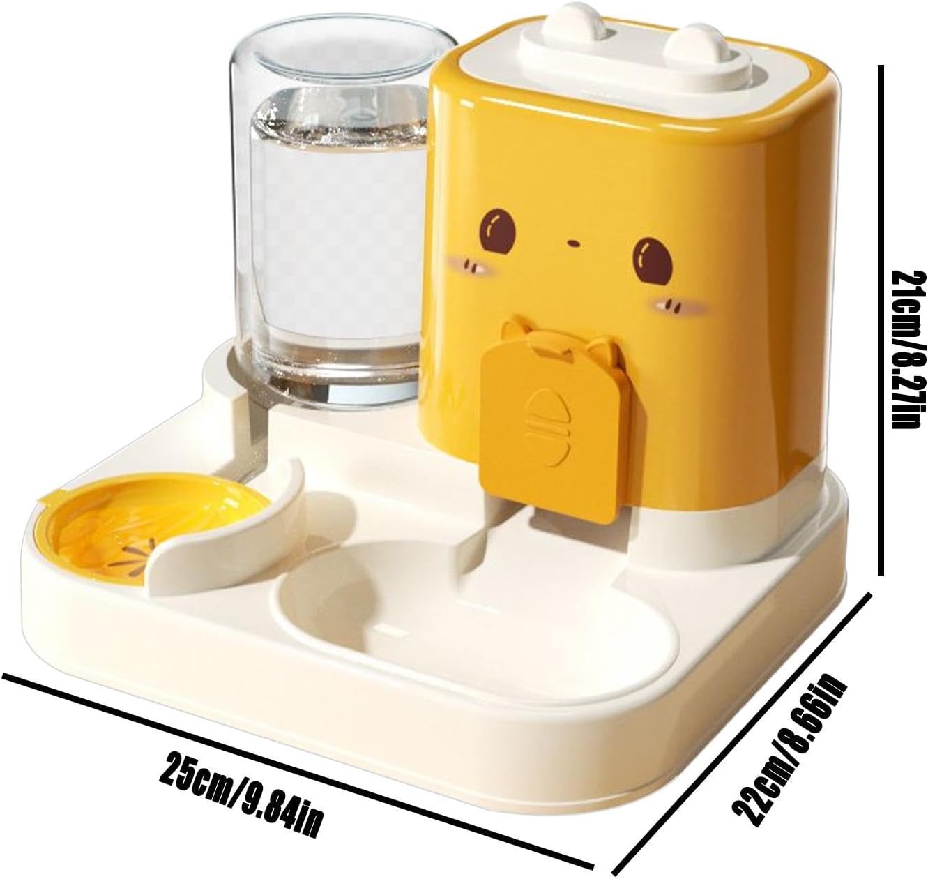 Cat Feeder Feeding Drinking Station Anti-Tip image 5
