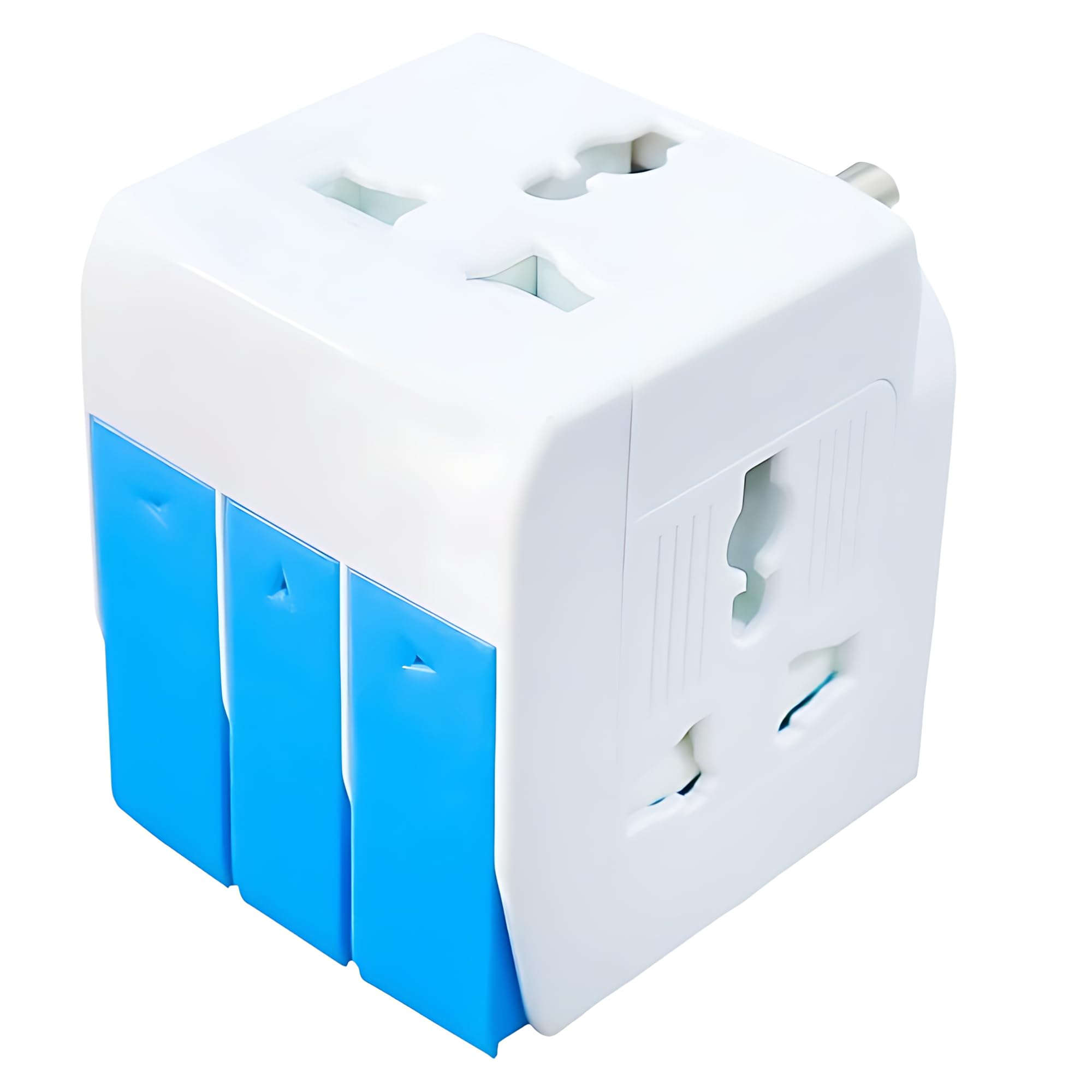 Parkplus SMP-33 3-Way Universal Socket, Multi-Outlet Adapter for Home and Office, Compact and Versatile Design-image-47