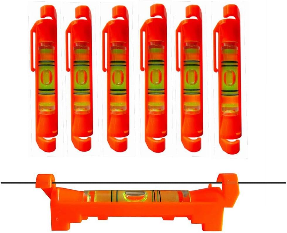 7 pcs Hanging Bubble Line Level for Building Trades, Engineering, Surveying, Metalworking and Other Equipment Measure
