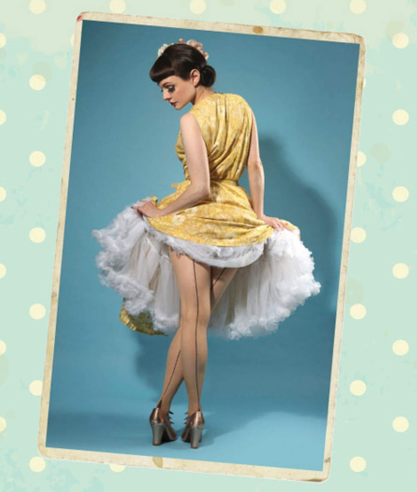 TightWorks Plus Size Thigh High Suspender Stockings, Vintage Sheer Denier with Black Seam, Sizes 4-20 [Made in Italy]: 4-10 Nude