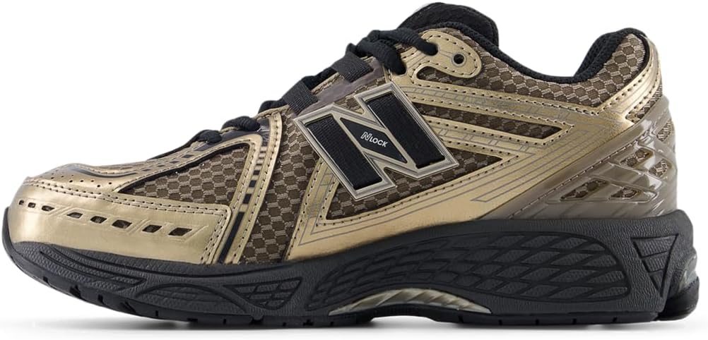 New Balance 1906 LACE Kids | Grade Boys Running Inspired (GC1906CY) (Mushroom/Black) - Image 2