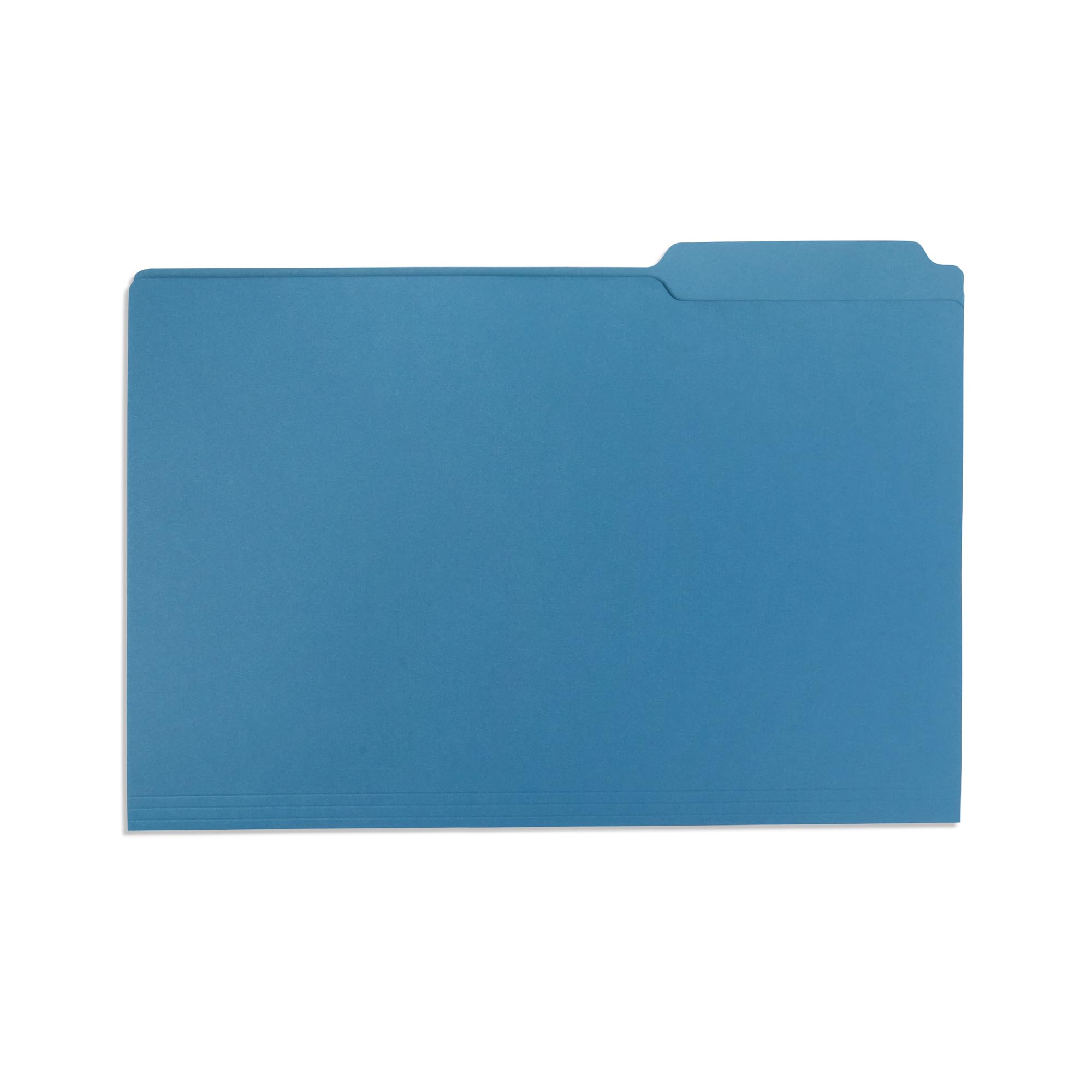 Blue Summit Supplies 50 cartelle portadocumenti, 11 x 17, 1/3, blu