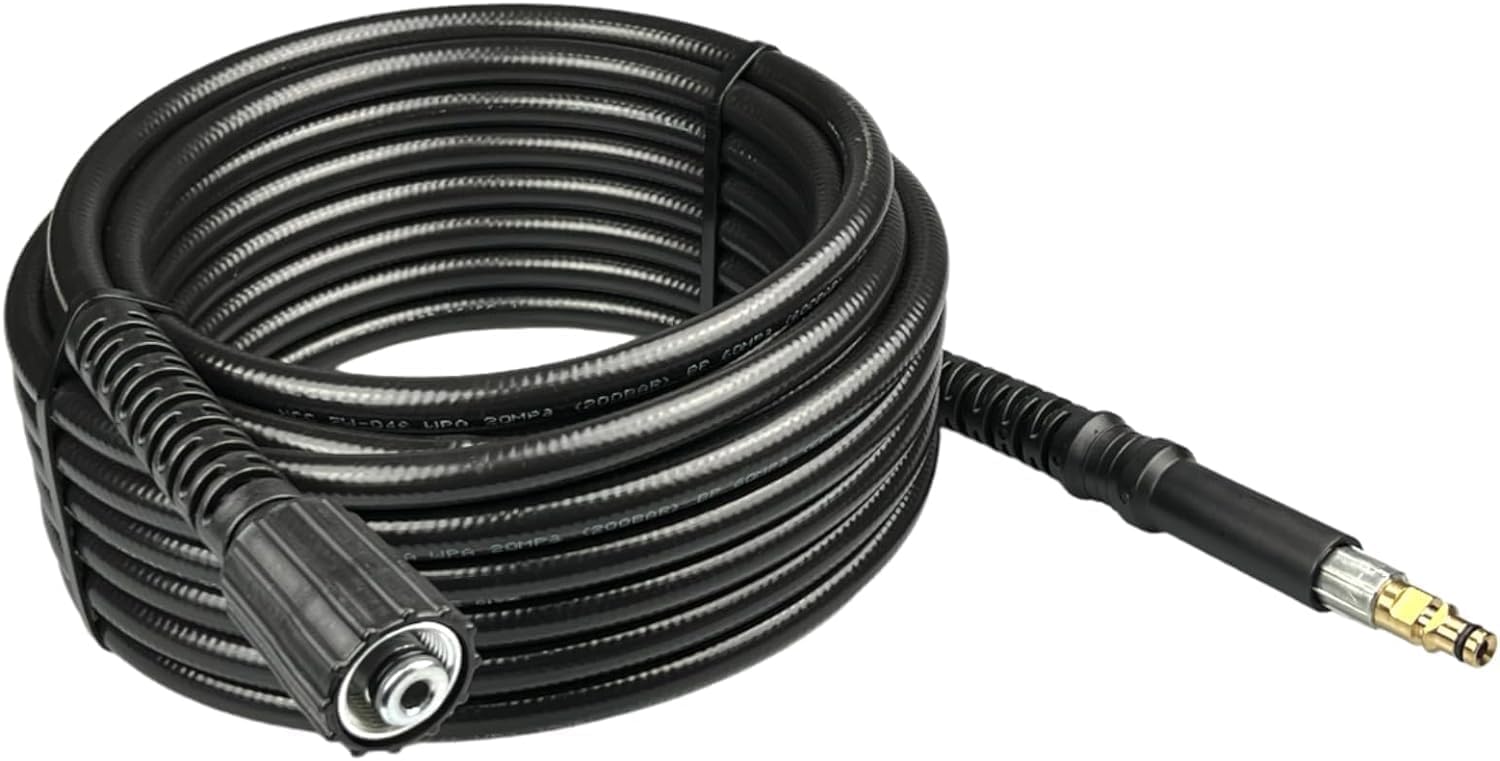 M&M Smartek Tubo ad alta pressione per idropulitrice Kärcher K2 - K7 / come 2.641-706.0/26417060 / 2641706/2641-7060 160 bar - 40°C Lunghezza selezionabile (100 metri)