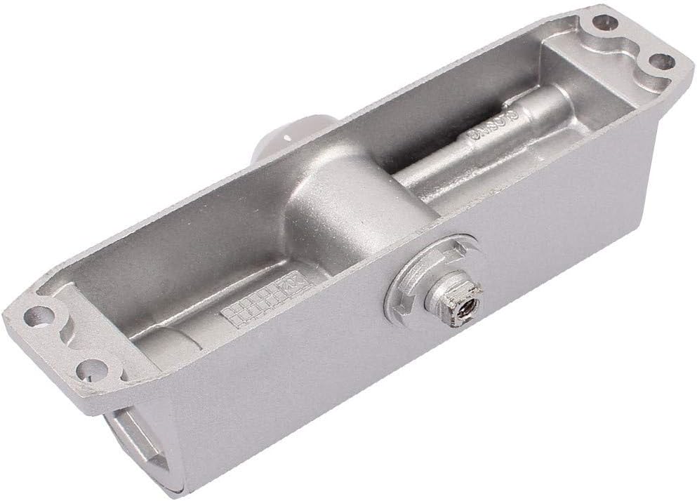 New Lon0167 Kitchen Cabinet Featured Door Two Independent reliable efficacy Valves Control Automatic Closer Silver Tone(id:0c1 7a 86 985)