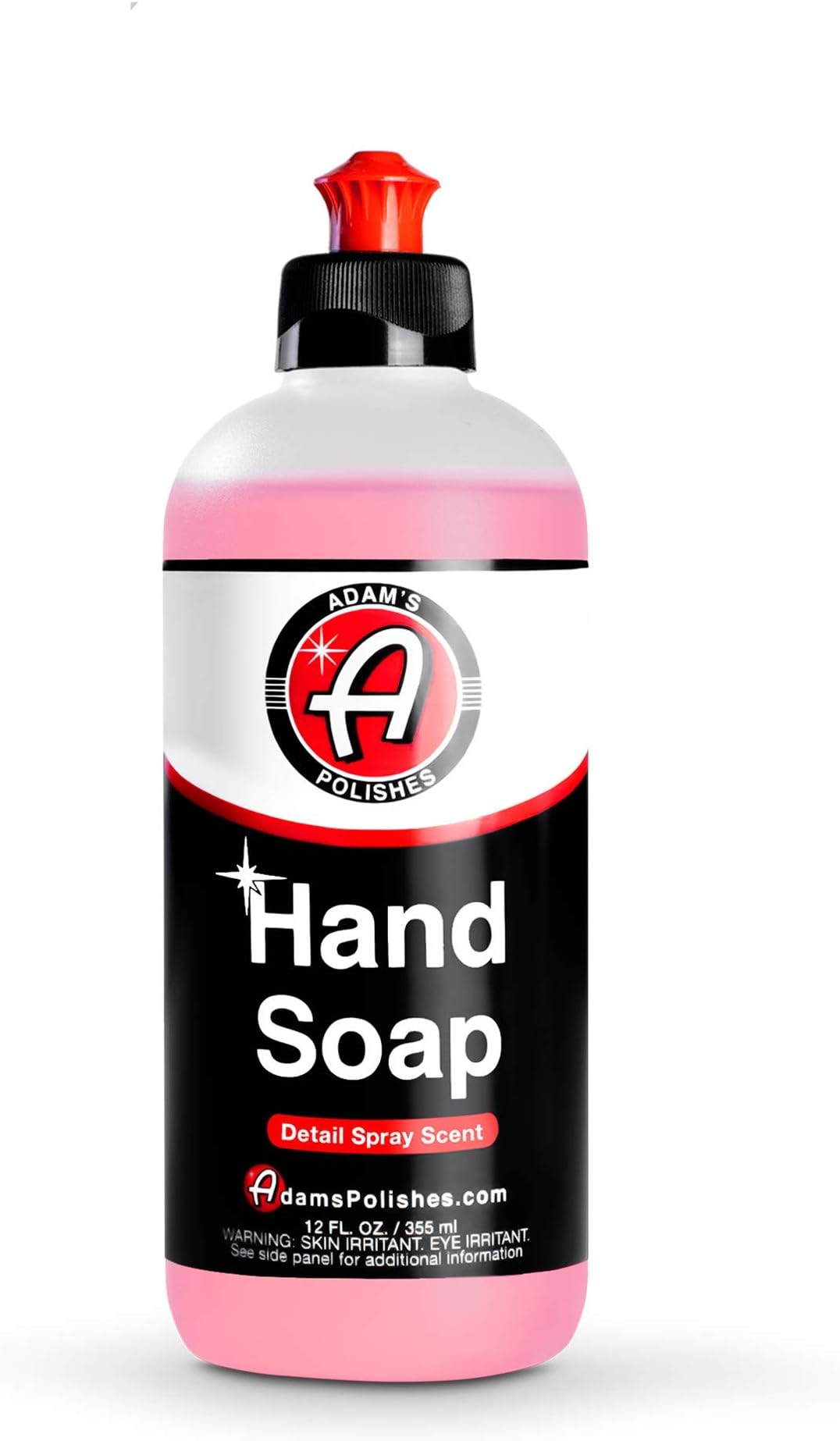 Adam's PolishesHand Soap - All Purpose Liquid Soap For Home, Kitchen, Bathroom & Garage | Scented Hand Wash Cleaners | Car Wash Soap, Car Wax & Car Detailing Chemicals Cleaning Supplies (Strawberry)
