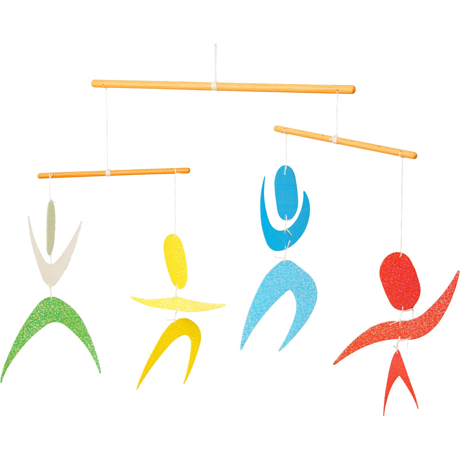 Purgano Sternentänzer Mobile, Montessori-Mobile, Babyspielzeug, Wickelspielzeug, Visuelle Verfolgung, Neugeborenen-Spielzeug