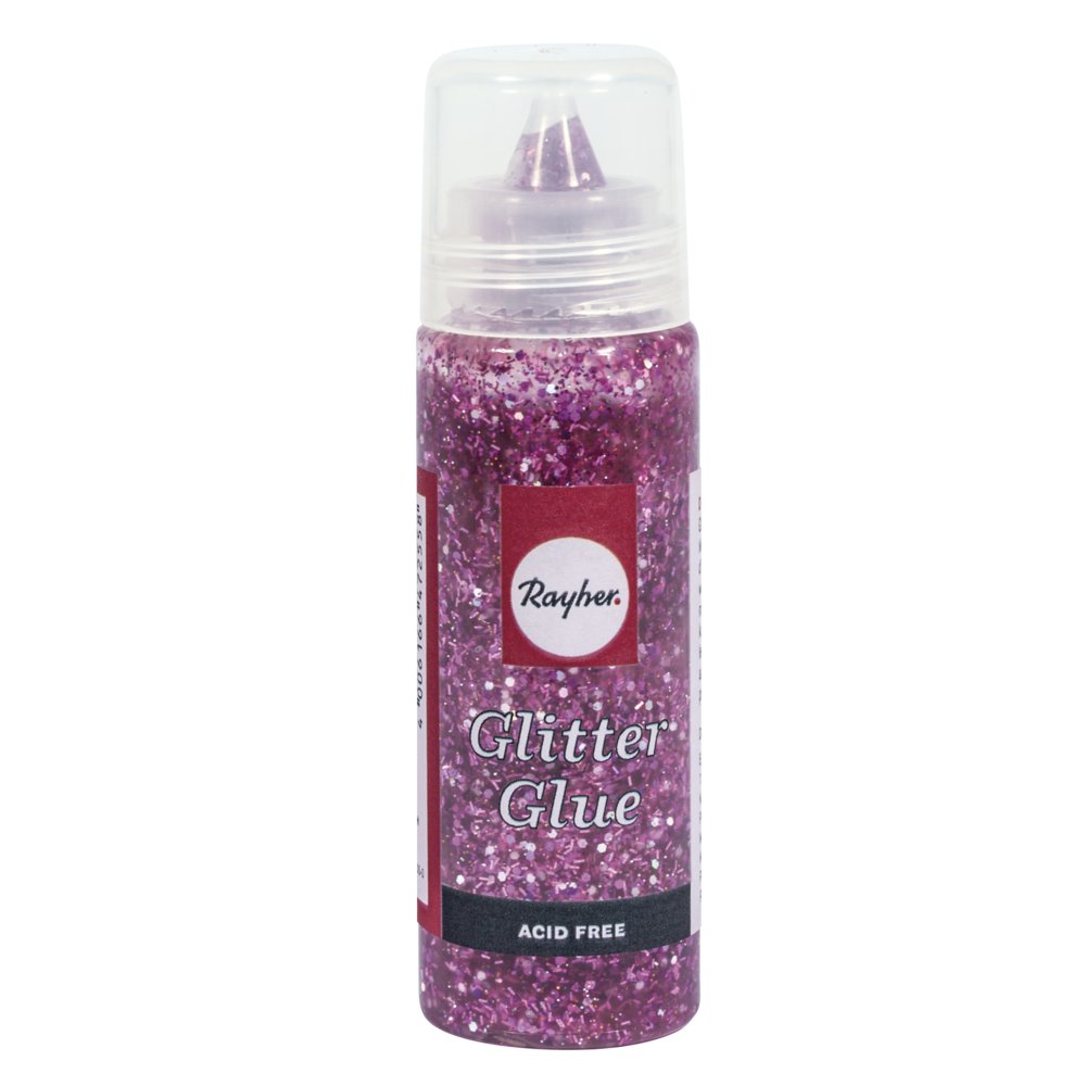 Rayher Glitter Glue Coarse Pink