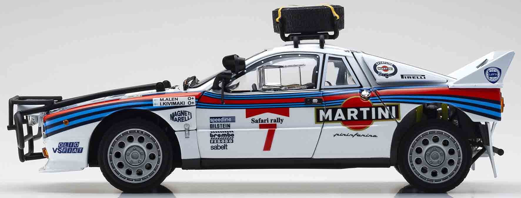 Amazon | 京商オリジナル 1/18 ランチア ラリー 037 1984 サファリ #7