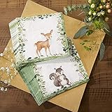 Kate Aspen Woodland Baby Shower, One Size, 2 Ply Paper Napkins (Set of 30)