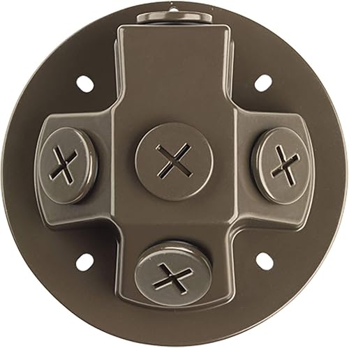 Miniatura 4 de Hubbell Industrial ML-2L3K-1-DB Kit de sensor de movimiento de cabeza doble, bronce oscuro