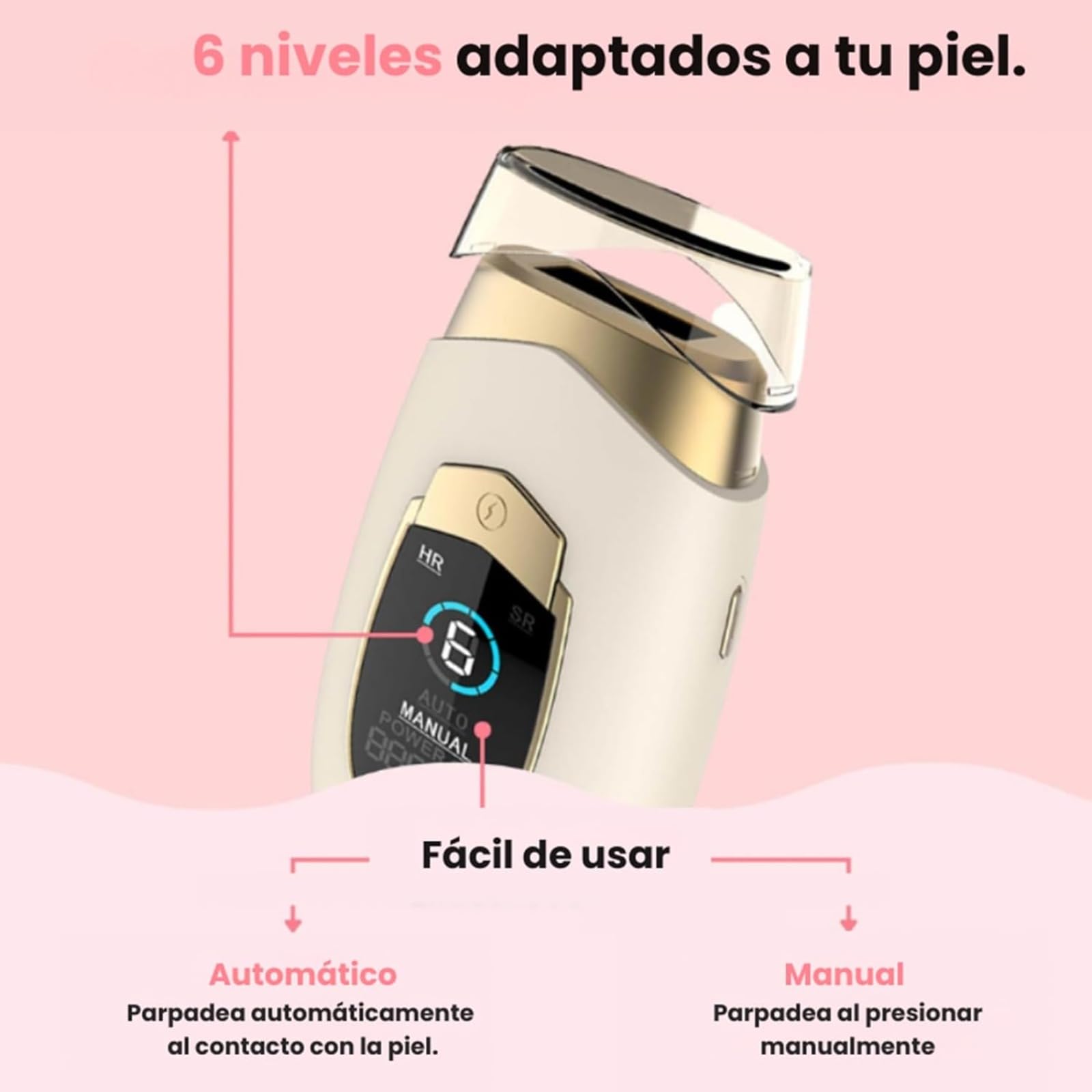 Lumisilk Lumina 2.0 Pro, Depiladora Laser Tecnología IPL, Detiene el Crecimiento del Vello, Proporcionando una Piel Suave con Una Sensación e Indolora, Tecnología Avanzada para Resultados Duraderos
