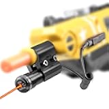 Laser Beam Sight for Bug Salt Gun 2.0, 3.0 and 4.0, JulyTek Adjustable Laser for Fly Gun Salt Shooter, Bug Salt Airsoft Accessories for Indoor and Outdoor Shooting (Only Laser Sight)