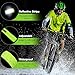 Reflective Vest & Belt Safety Set (4-Piece) – High-Visibility Adjustable Elastic Vest, 360° Glow Belt & 2 Reflective Armbands – Running, Cycling, Walking, Jogging, Outdoor Work