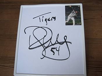 Amazon.co.jp: 阪神タイガースメッセンジャー投手直筆サイン色紙