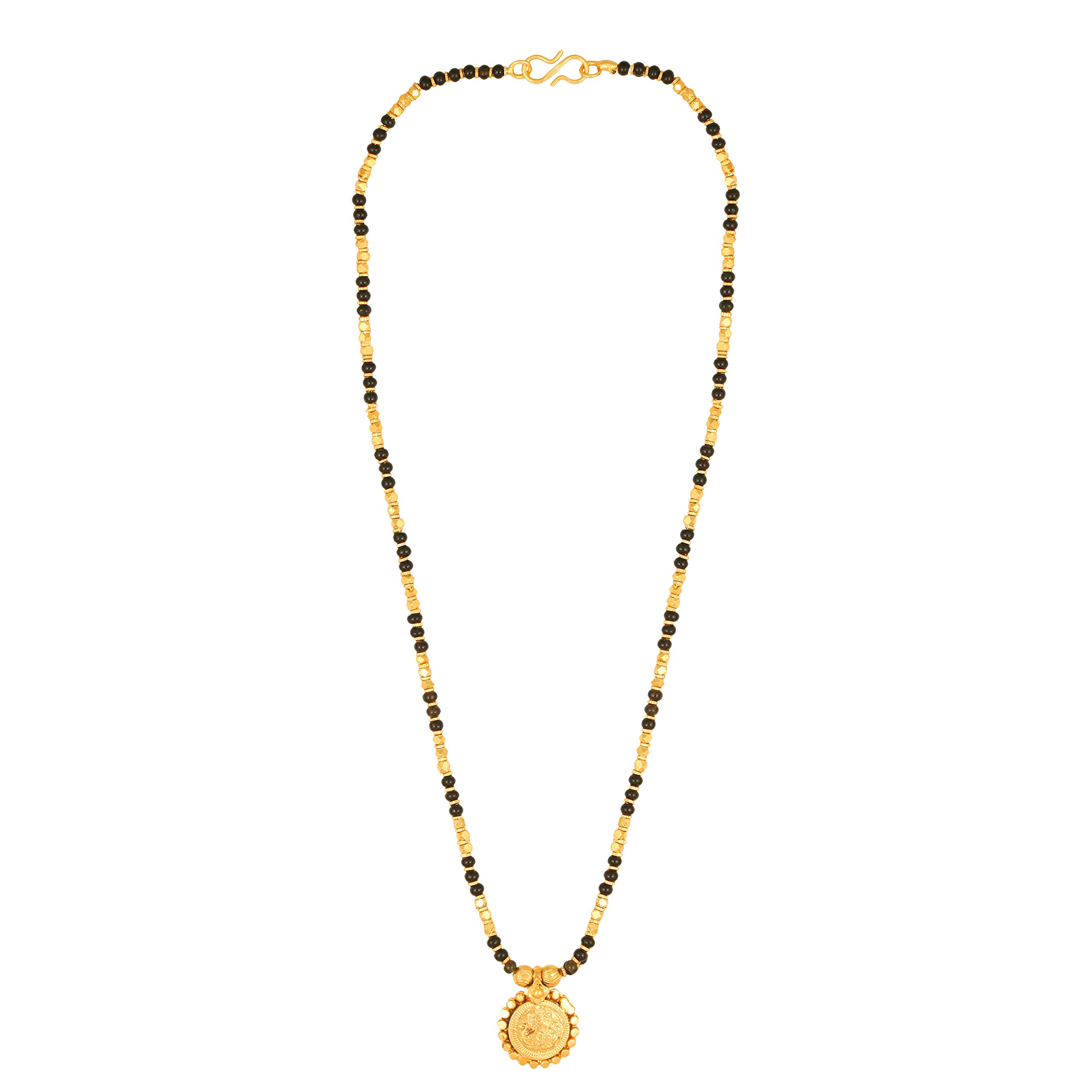 MEENAZ 2 Vati Wati Mangalsutra For Women Girls Temple South Indian Traditional 1 Gram Gold Stylish Maharashtrian Long Double Chain Double Mangal sutra Pendant Tanmaniya Black Nallapusalu Chains -702 (B0BP6SZWTV) Amazon Price History, Amazon Price Tracker