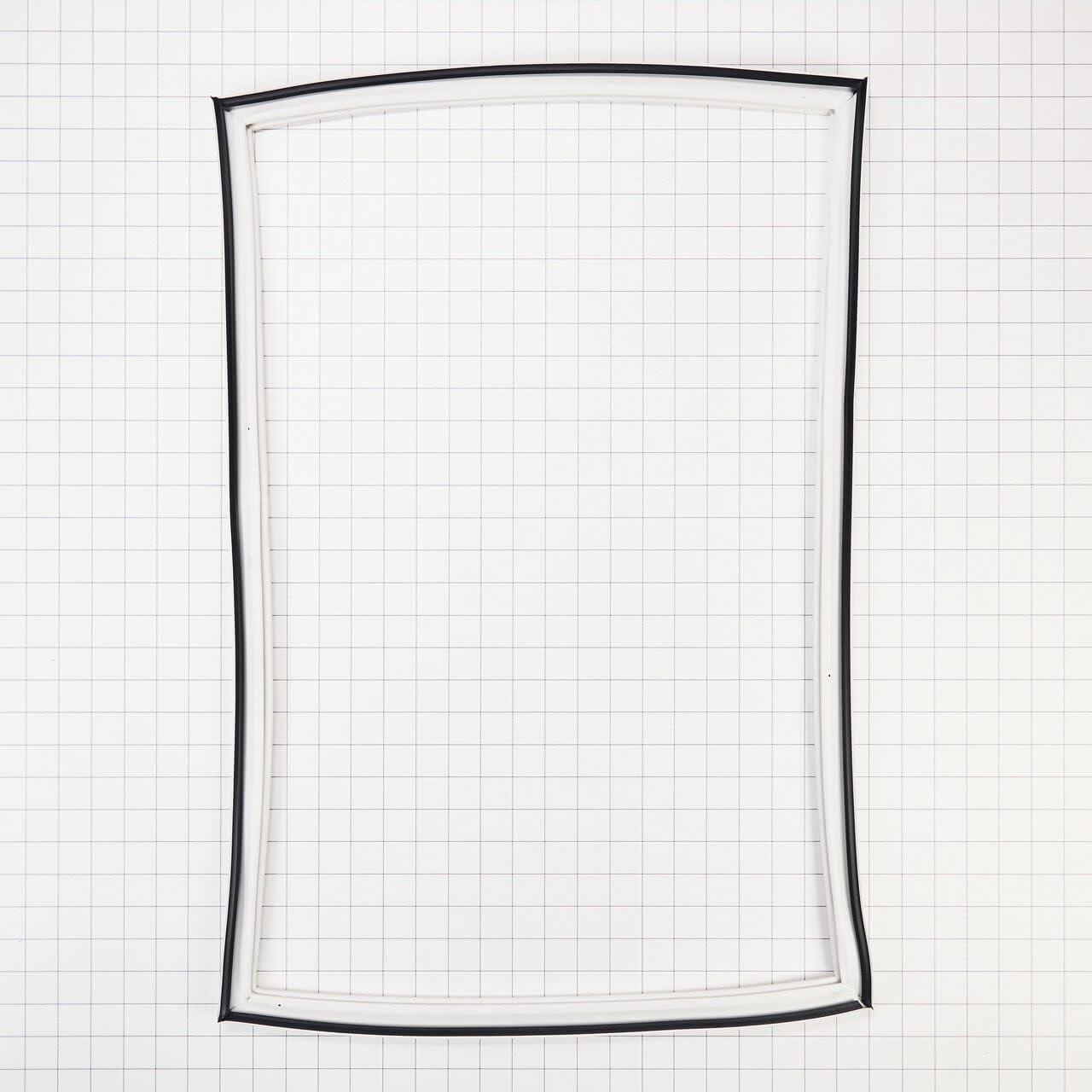 Whirlpool 2159327 Top Mount Refrigerator Freezer Door Gasket, White