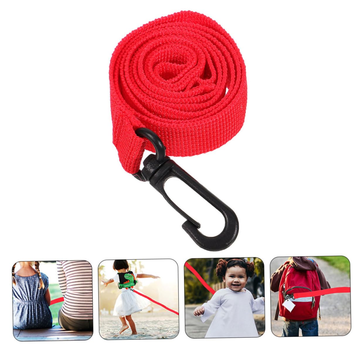 SUPVOX Boys and Girls Walking Ropes 5pcs Anti-Lost Leashes for 2-12 Years Toddler Preschool Safety Harness