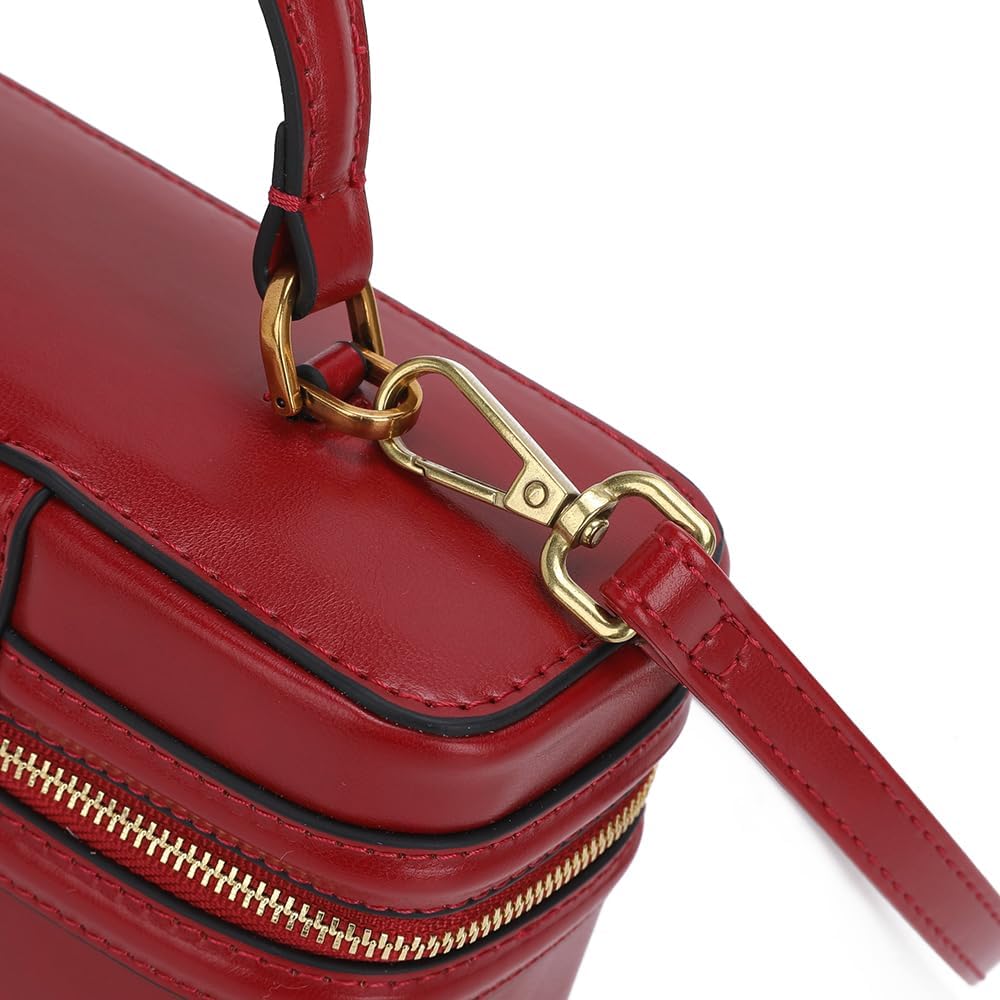 Classic Satchel Crossbody Purse for Women Chic Mini Box Purse, Women Crossbody Shoulder Bag - Image 7
