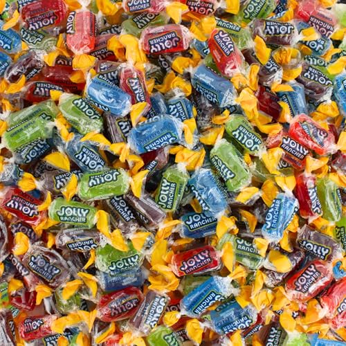 Jolly Ranchers Hard Candy Bulk - Assorted Flavors Jolly Rancher Candy Variety Mix - Individually Wrapped, by Queen City Candy Cave (2 Pound)