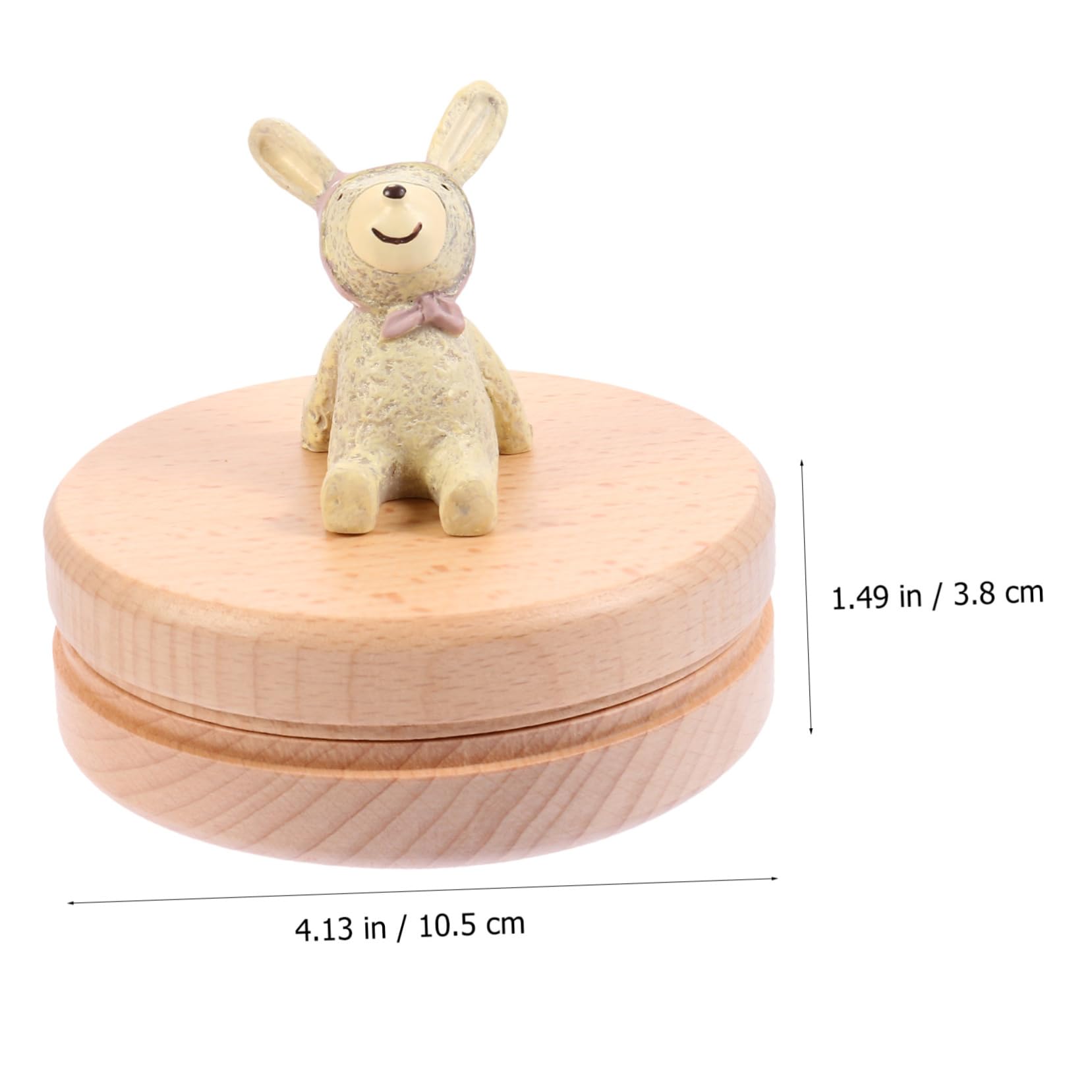 Caja para Guardar Dientes de Leche de Madera, Organizador de Colección para Ñiño y Niño, Beige, para Obsequio de Cumpleaños o Año