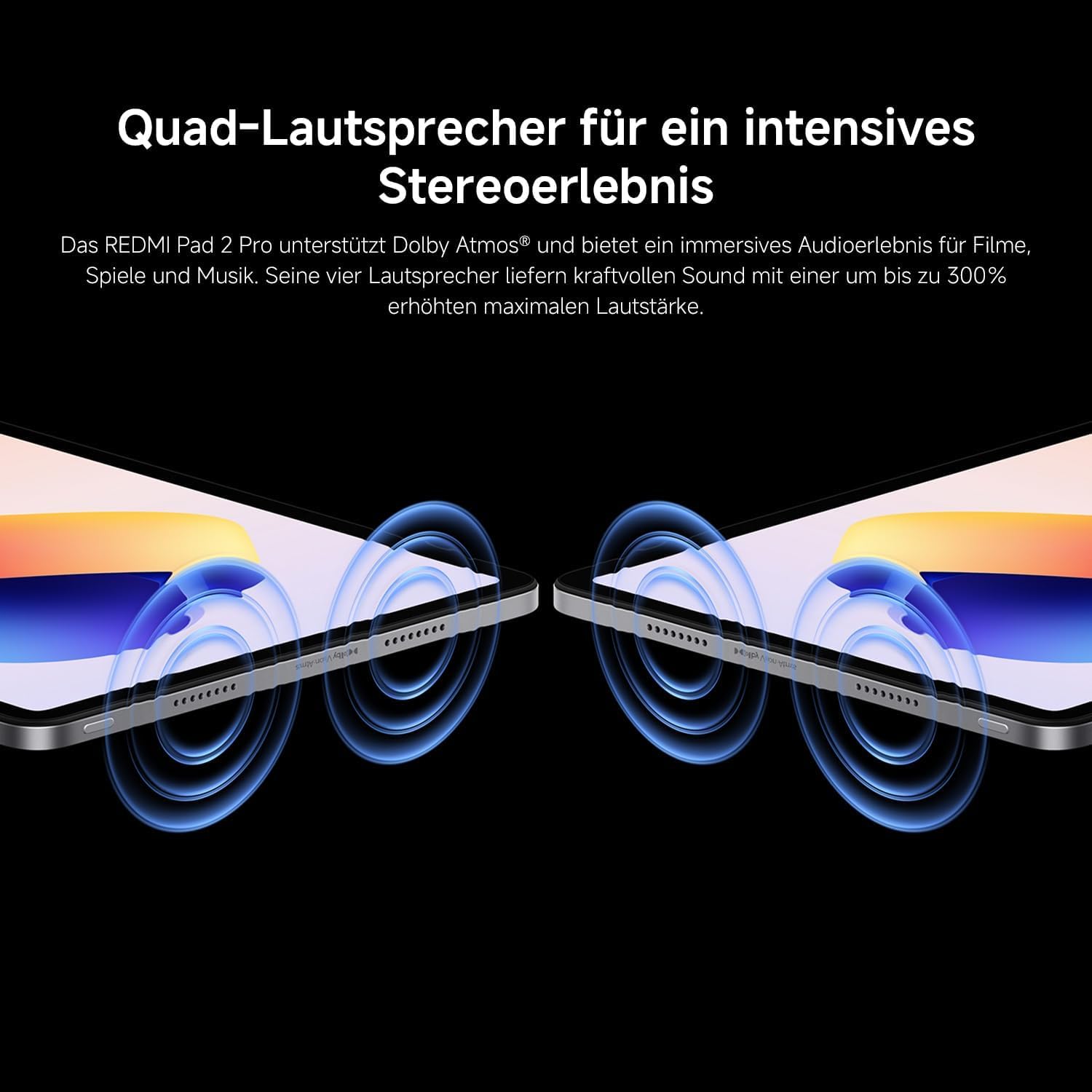 XIAOMI REDMI Pad 2 Pro, 8+256GB, 12,1" 2,5K 120Hz Display, Riesiger 12.000mAh (typ) Akku, 4nm Prozessor, Nahtlose Konnektivität, Graphitgrau，WiFi