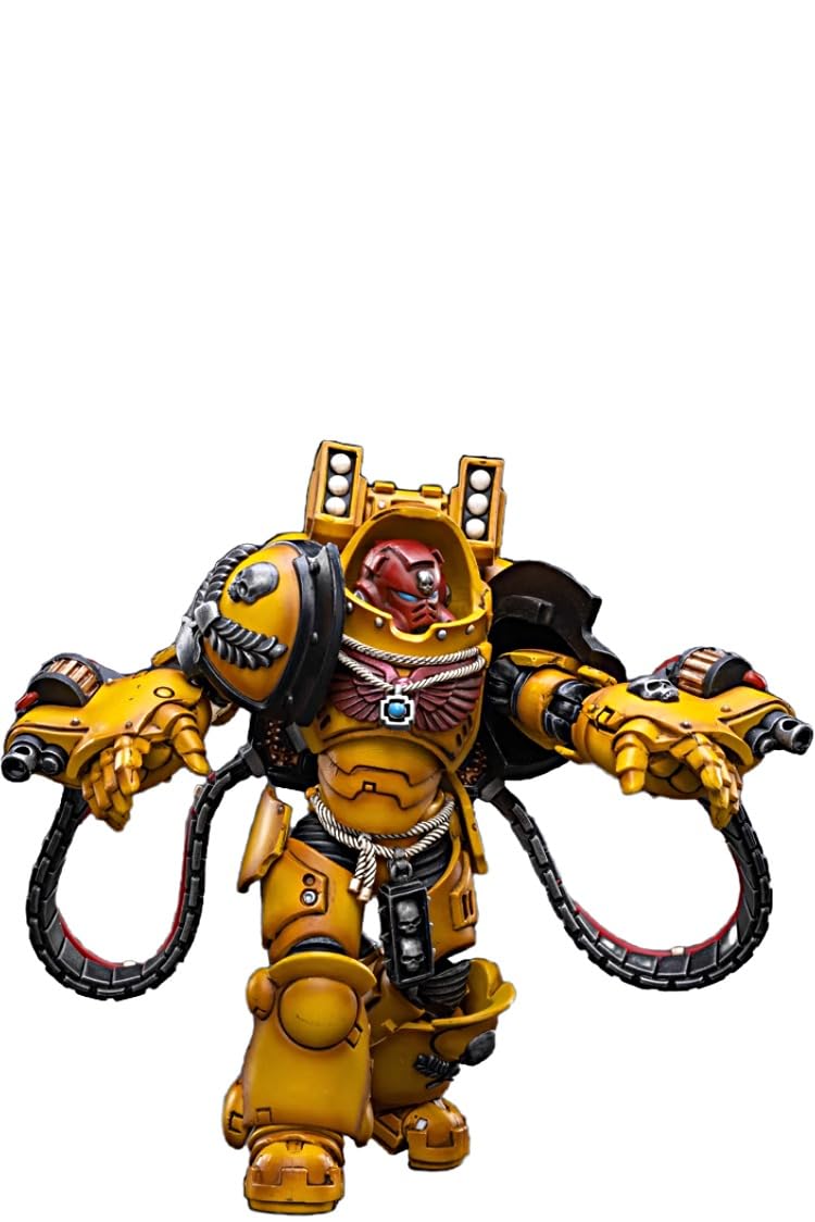 JOYTOY Warhammer 40K 1/18 Action Figure Space Marines lmperial pugni Aggressore Fratello Sergente Lycias Modello da collezione