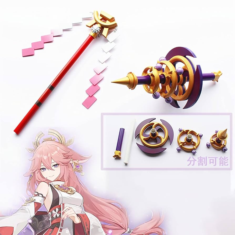 八重神子 コスプレ 衣装 杖 武器 原神 Amazon.co.jp: 原神 げんしん コスプレ 八重神子 コスプレ道具