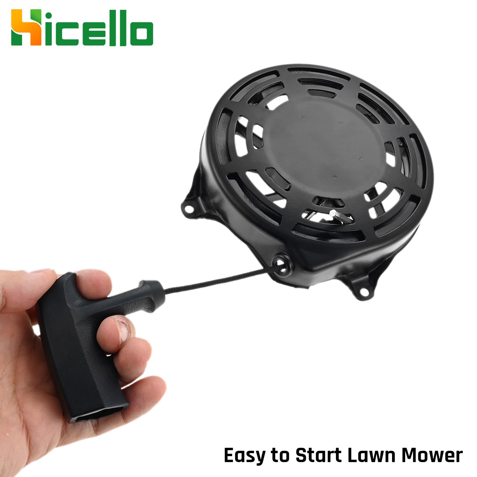 Seilzugstarter für Briggs & Stratton Rücklaufstarter Seilzugstarter 497680 498144 Handstarter Rasenmäher Starter Recoil Starter Sabo Rasenmäher Ersatzteile