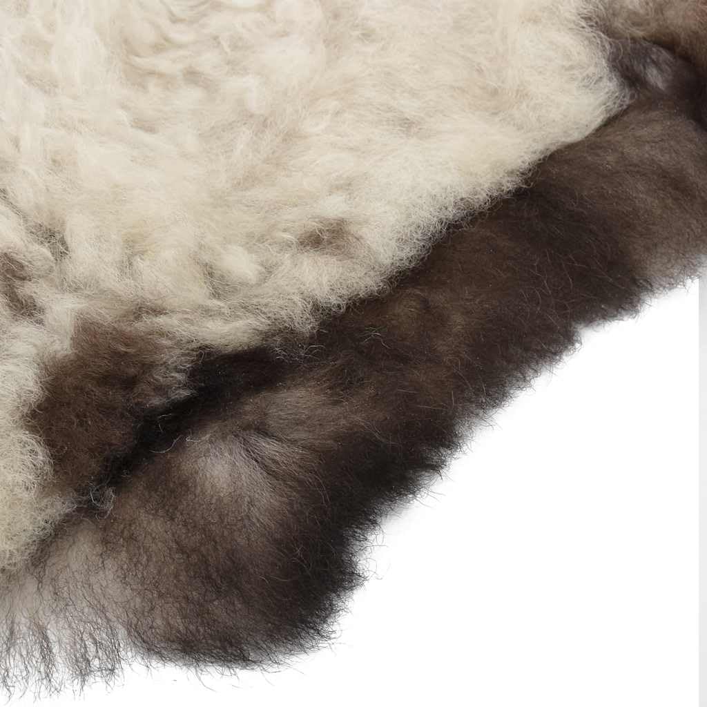 Schafpelz Mischfarbe Schaffell Teppich 60-70x90-100 cm Mehrfarbig Dekoration und Wohndeko für Wohnzimmer Schlafzimmer Flur Gemütlichkeit und Blickfang
