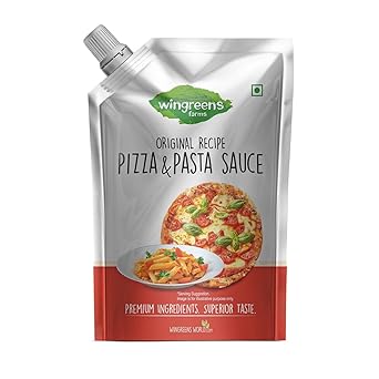 Wingreens Farms- Pizza 'N' Pasta Sauce, 450g, Pack of 1 - image, photos