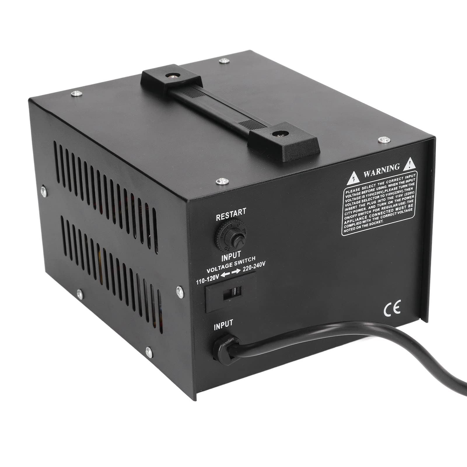 Generic Regolatore di Potenza del Trasformatore CA Ad Alta Efficienza da 1500 W per Protezione Multipla, Adatto per Laboratori Scientifici, Materiale in Ferro
