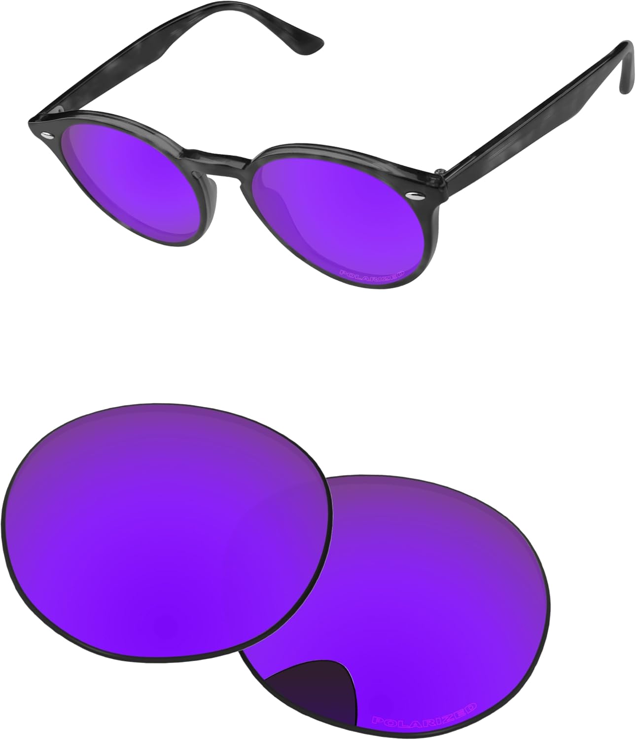 Replacement Lenses Compatible with Ray-Ban RB2180 49mm Sunglass