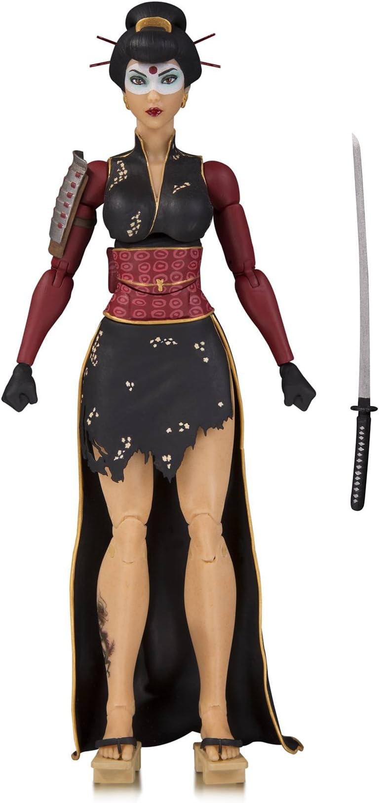 DC Collectibles Designer Series Bombshells by Ant Lucia Katana Action Figure, 7 inches