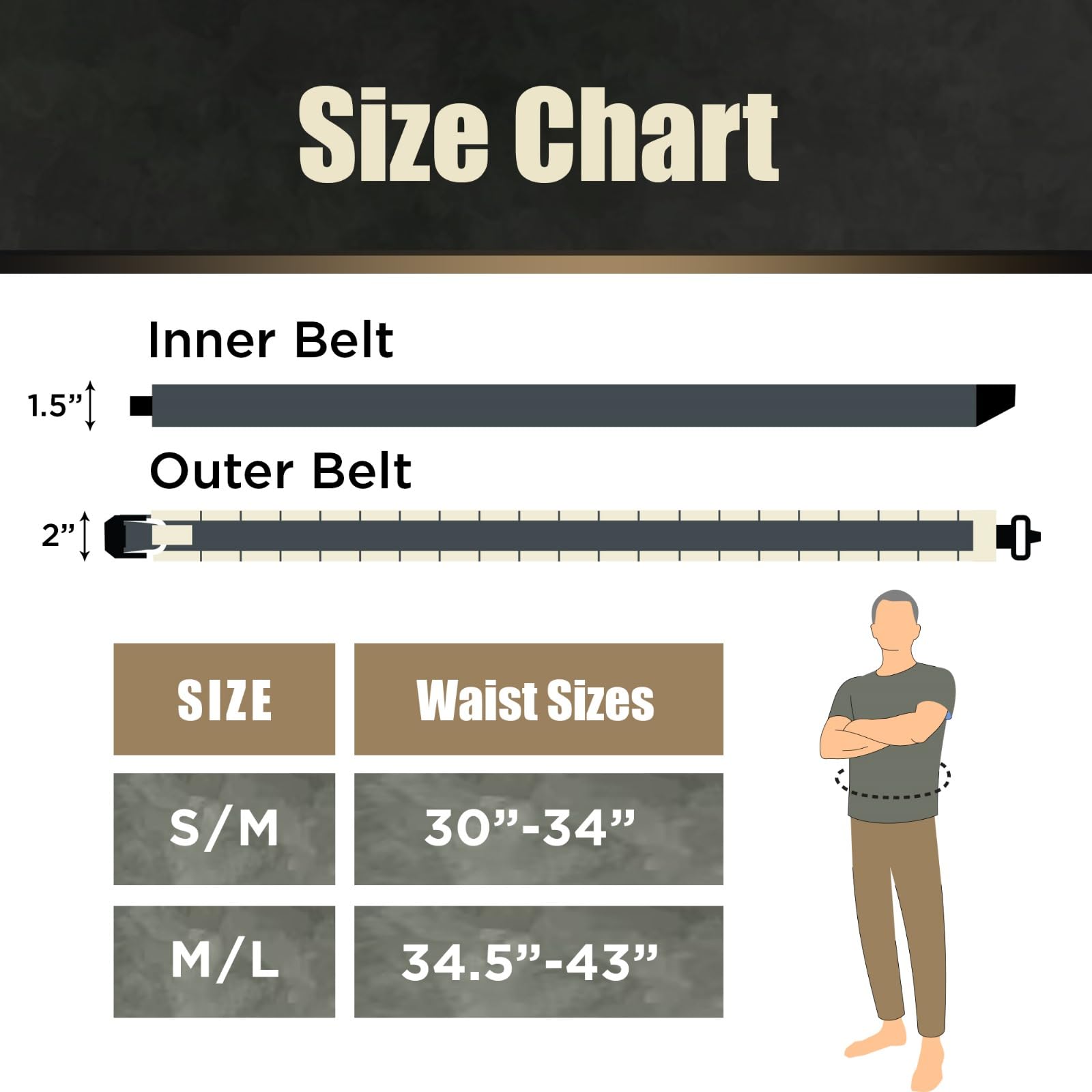 BLACKTIDE CONCEPTS TACTICAL BATTLE BELT | Navy SEAL Designed, Tested & Guaranteed| Tactical & MOLLE Gear| COYOTE TAN-M