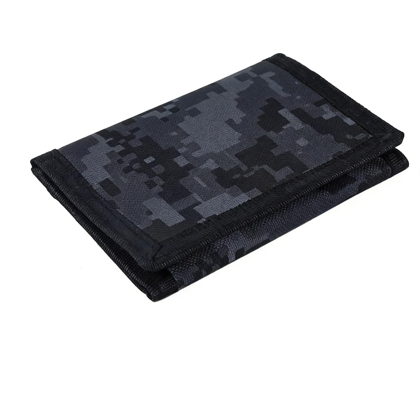 Canvas Trifold Wallet for Men, RFID Protection Design, Compact with Multiple Card Slots-image-35