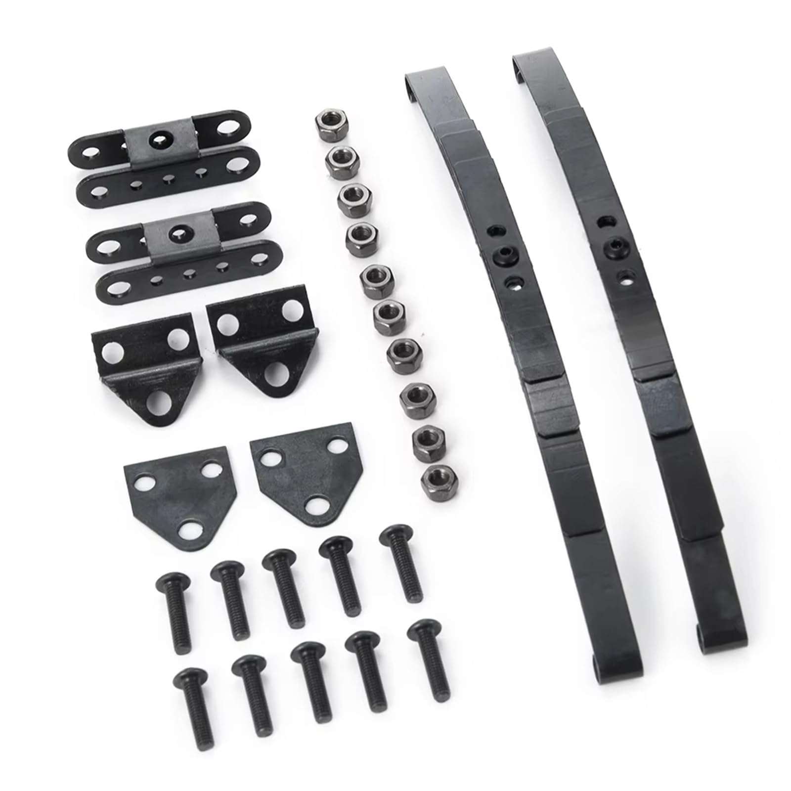 RC Accessoires Voitures pour D90 1/10 Suspension À Ressort À Lames Dures Barre en Acier Inoxydable Chenille Voiture Camion Modèle Mise À Niveau Pièces Modification Voiture Accessoires