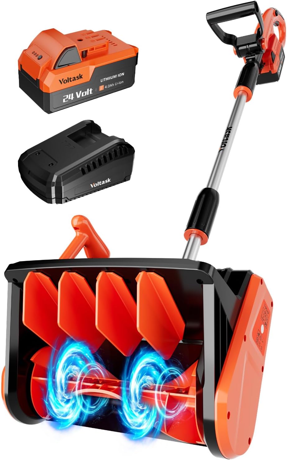 VOLTASK Cordless Snow Shovel Brushless